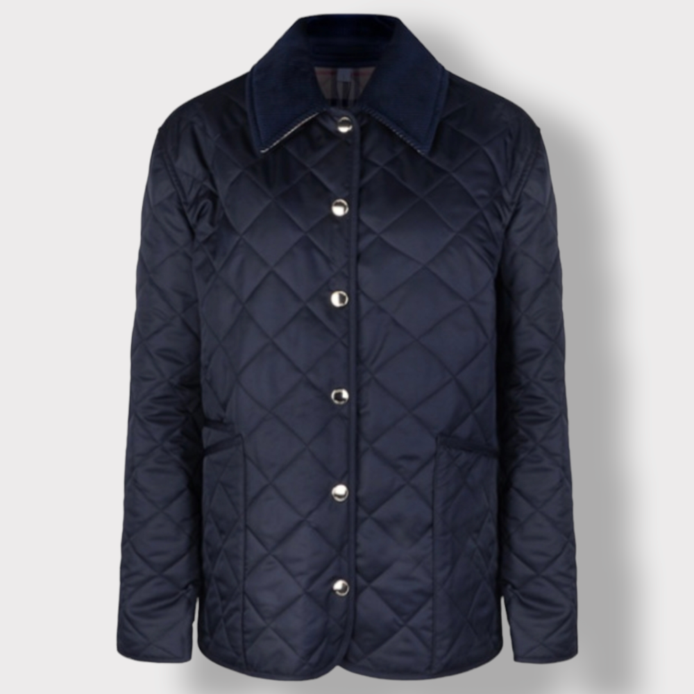 [BURBERRY] CORDUROY WOMEN QUILTED JACKET